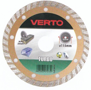 Disc diamantat turbo